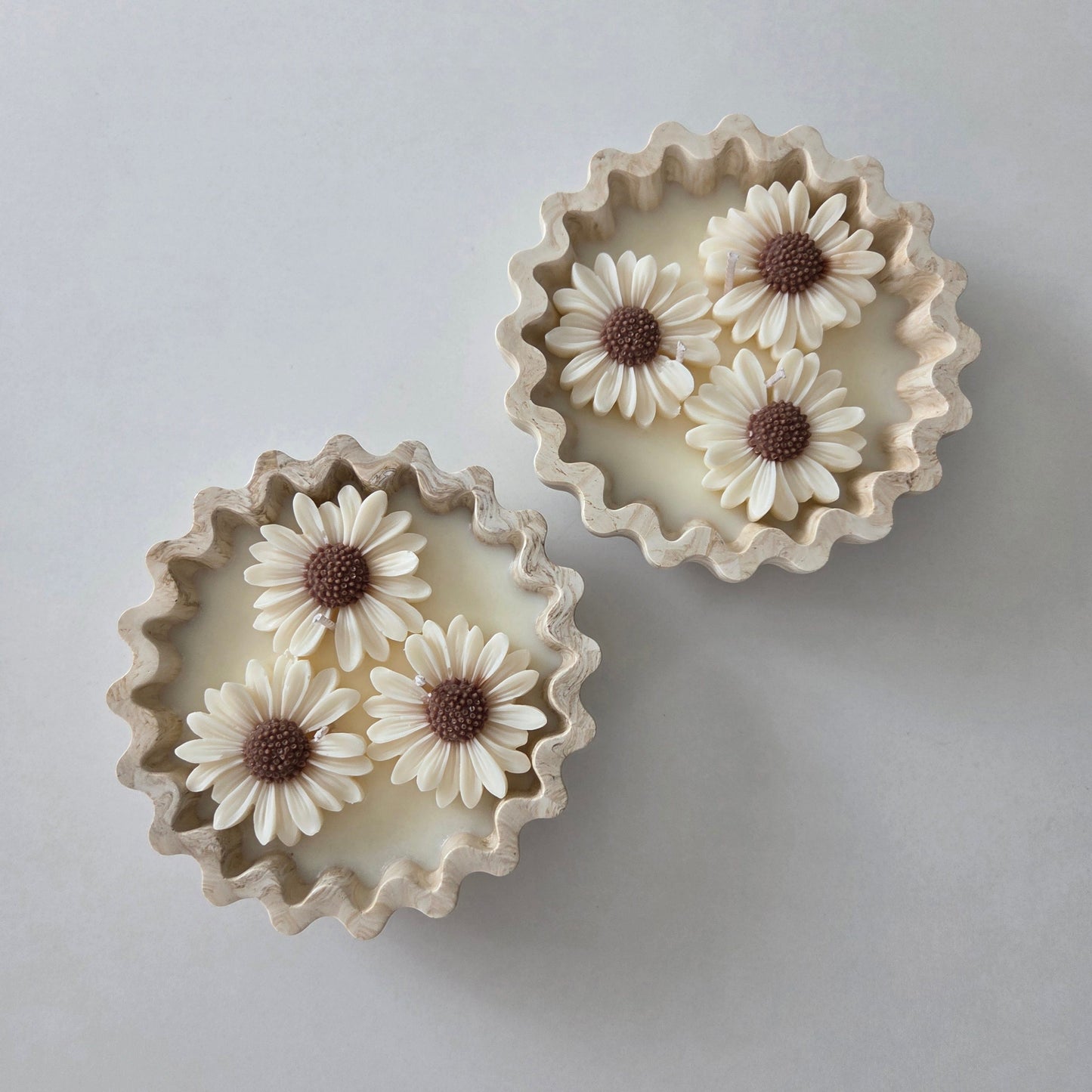 Daisy Trio Candle Bowl