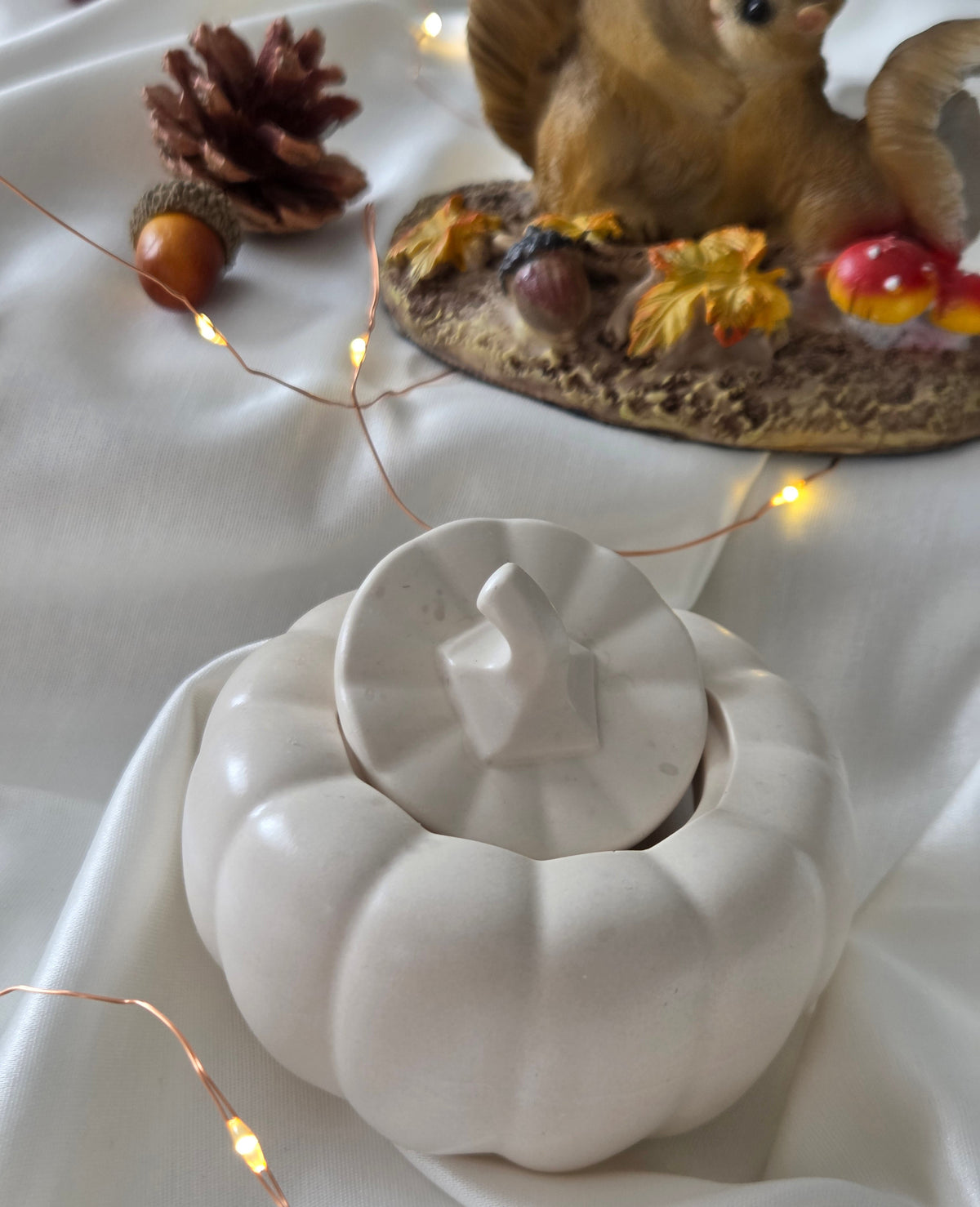 Pumpkin Jesmonite Pot