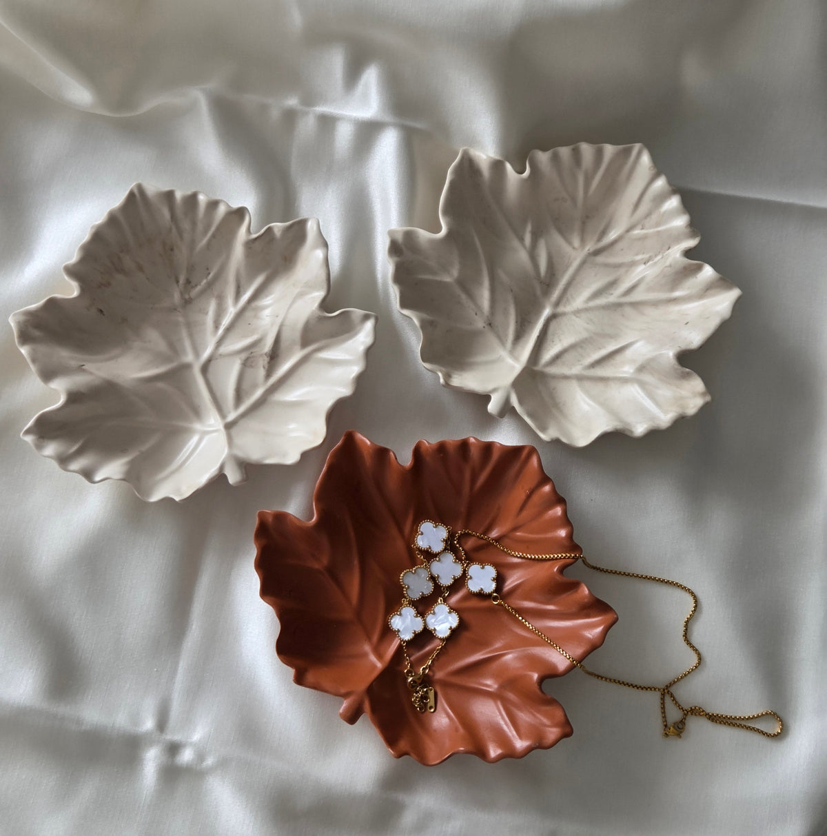 Maple leaf trinket tray