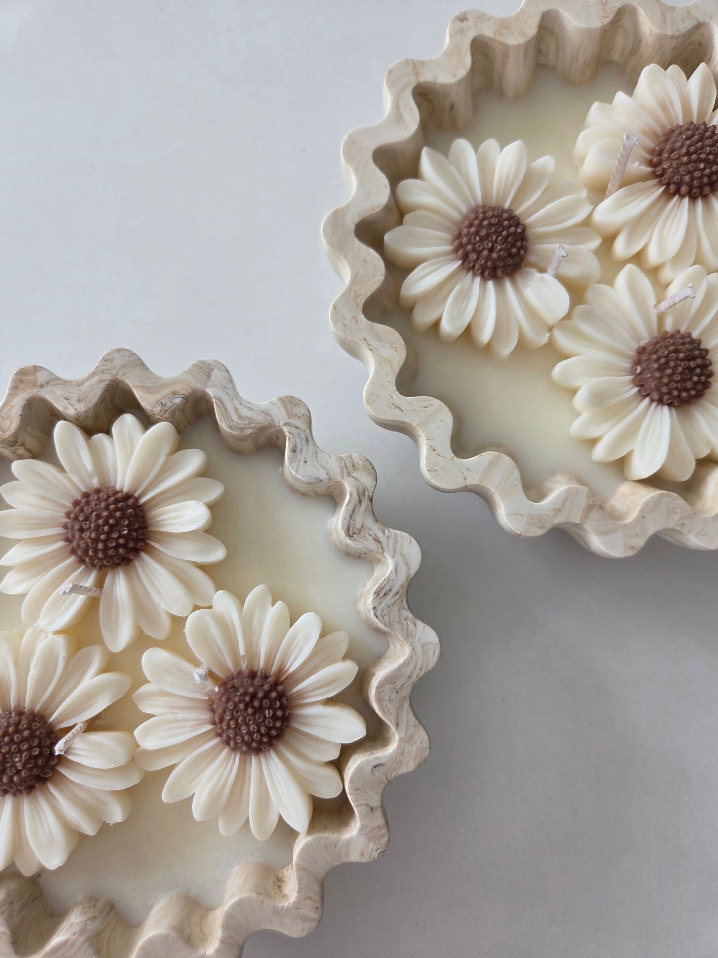 Daisy Trio Candle Bowl