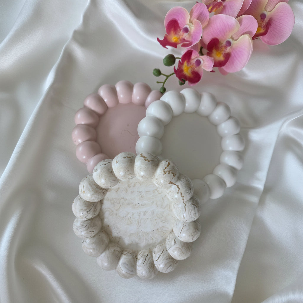 Bubble trinket tray / minimalist jewellery dish