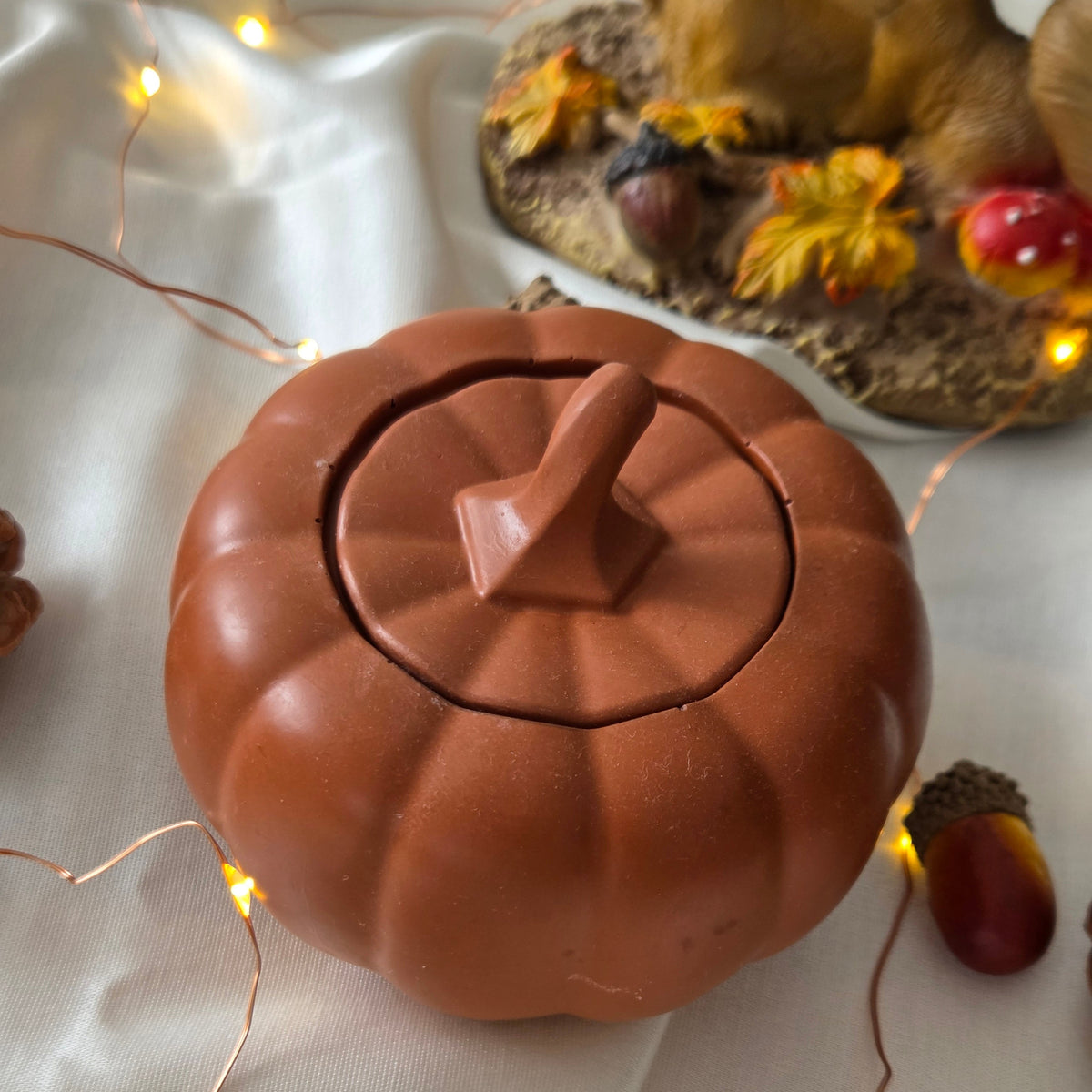 Pumpkin Jesmonite Pot